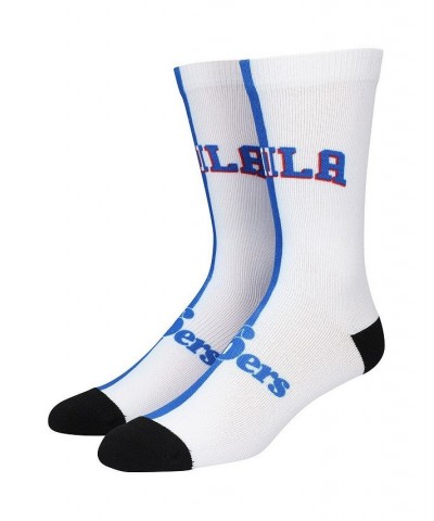 Men's Philadelphia 76ers Split Crew Socks $13.99 Socks