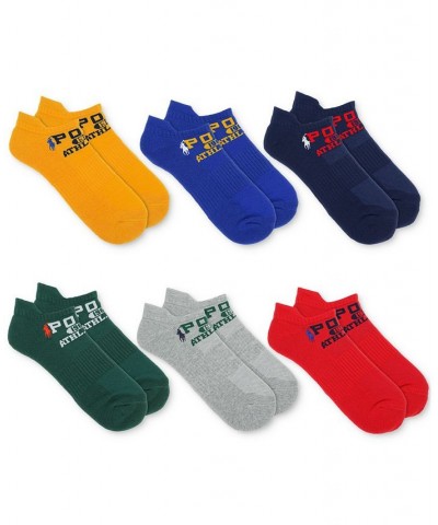 Men's 6-Pair of POLO 93 Low-Cut Socks Red $18.48 Socks