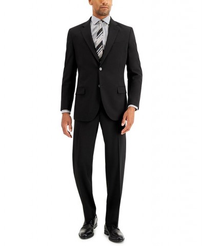 Men's Modern-Fit Bi-Stretch Suit Black $46.00 Suits