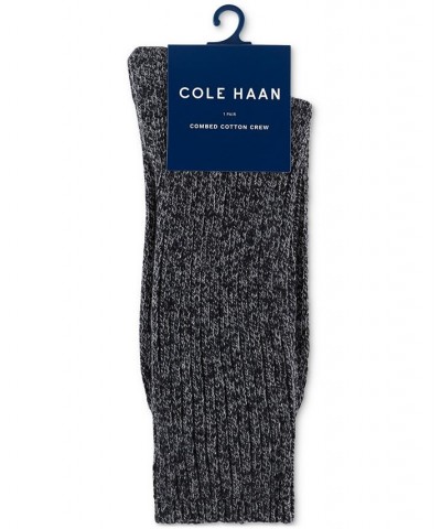 Men's Casual Crew Socks Gray $10.40 Socks
