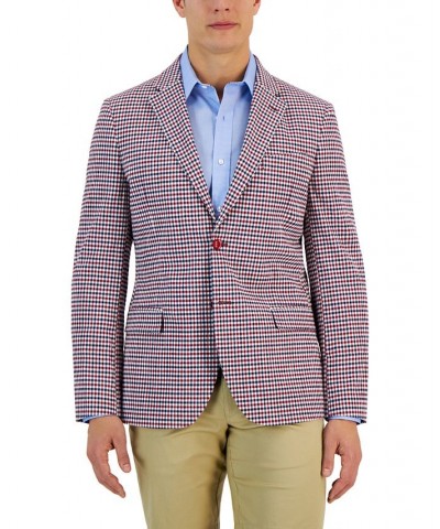 Men's Modern-Fit Stripe Seersucker Sport Coat PD07 $36.55 Blazers