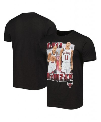 Men's and Women's DeMar DeRozan Black Chicago Bulls Player City Edition Double Double T-shirt $25.99 Tops