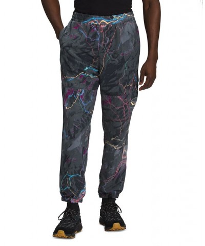 Men's TNF Nylon Easy Pants Tnf Black Trail Glow Print $46.00 Pants