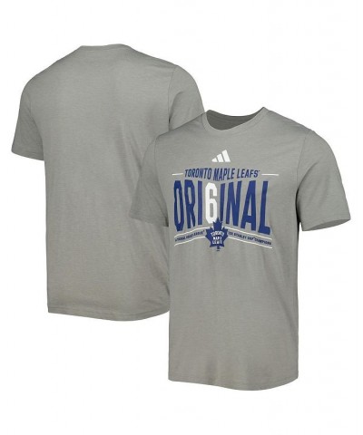 Men's Gray Toronto Maple Leafs Original Six Tri-Blend T-shirt $18.00 T-Shirts