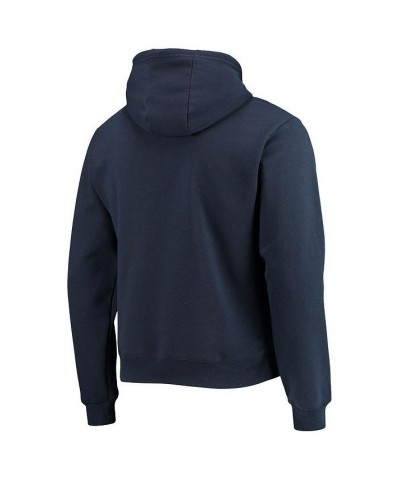 Men's Navy Syracuse Orange Volume Up Essential Fleece Pullover Hoodie $33.00 Sweatshirt