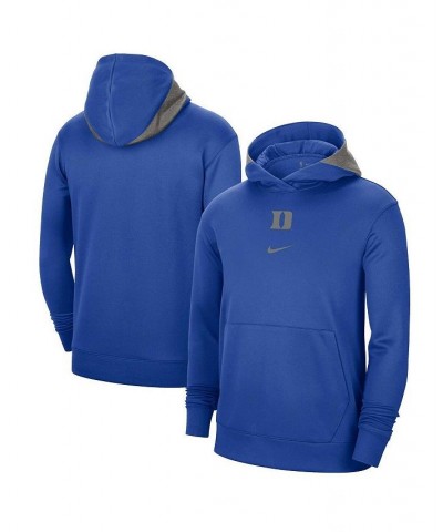 Men's Royal Duke Blue Devils Team Basketball Spotlight Performance Pullover Hoodie $30.38 Sweatshirt