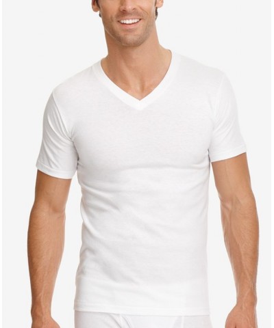 Men's Classic V-neck Undershirt, Pack of 3 White $15.77 Undershirt